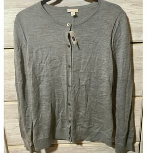 Gap Fine Merino Wool Button Up Cardigan - Size XL